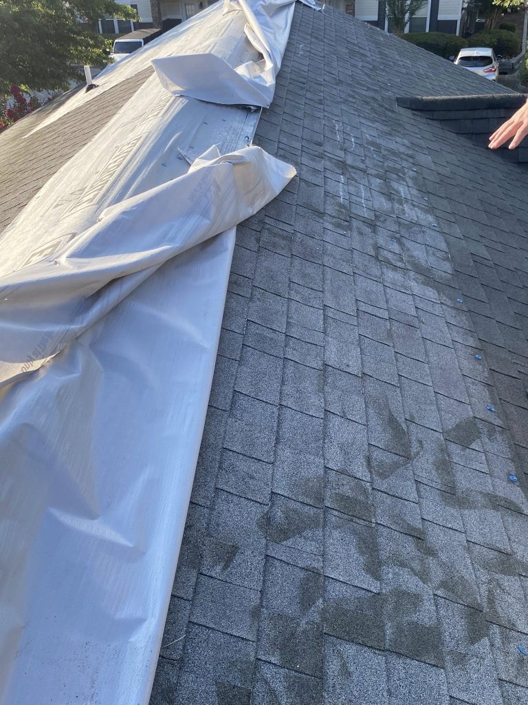Apartment complex roof repair in GA